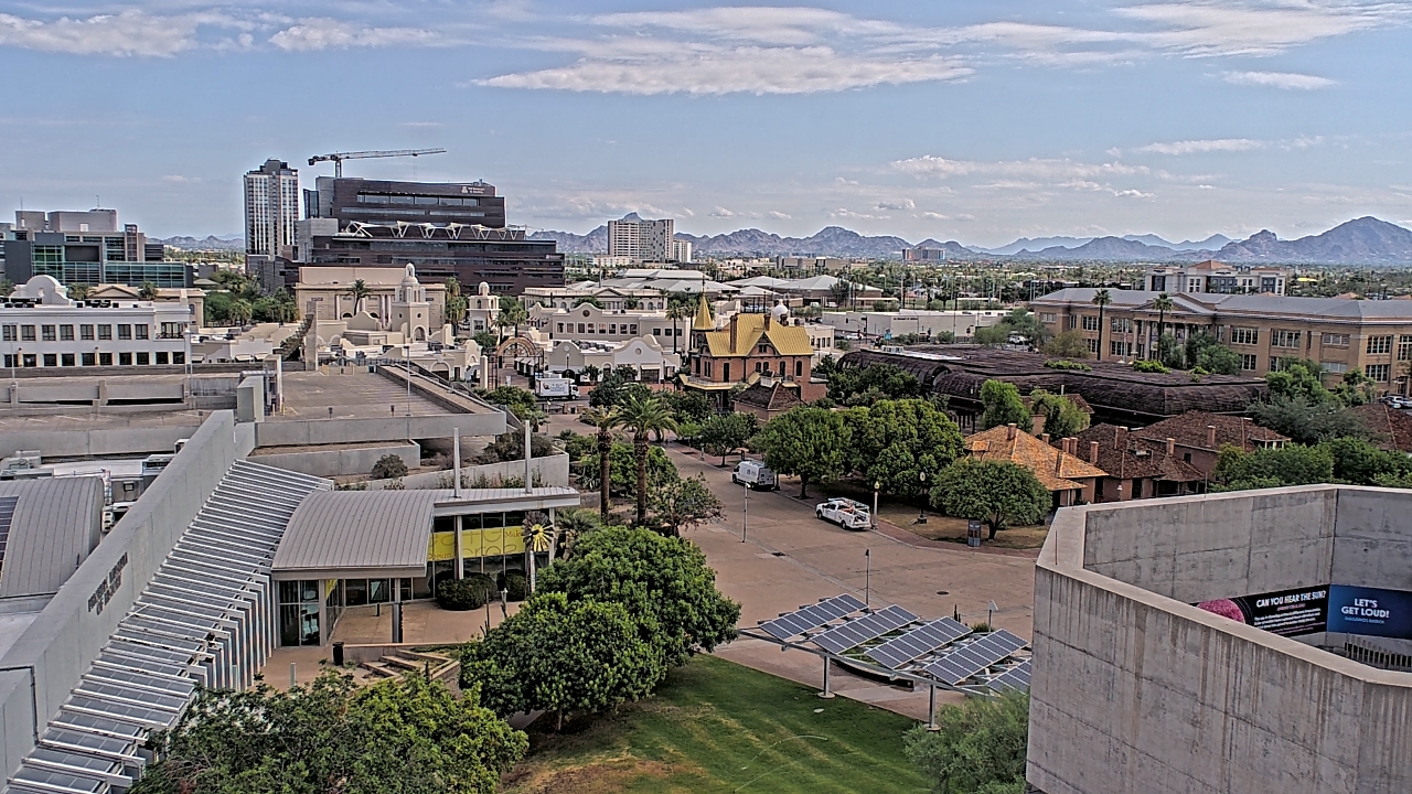 Thumbnail for current weather camera view from Arizona Science Center in Phoenix, Arizona