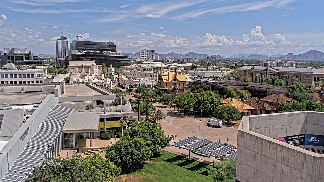 Thumbnail for current weather camera view from Arizona Science Center in Phoenix, Arizona