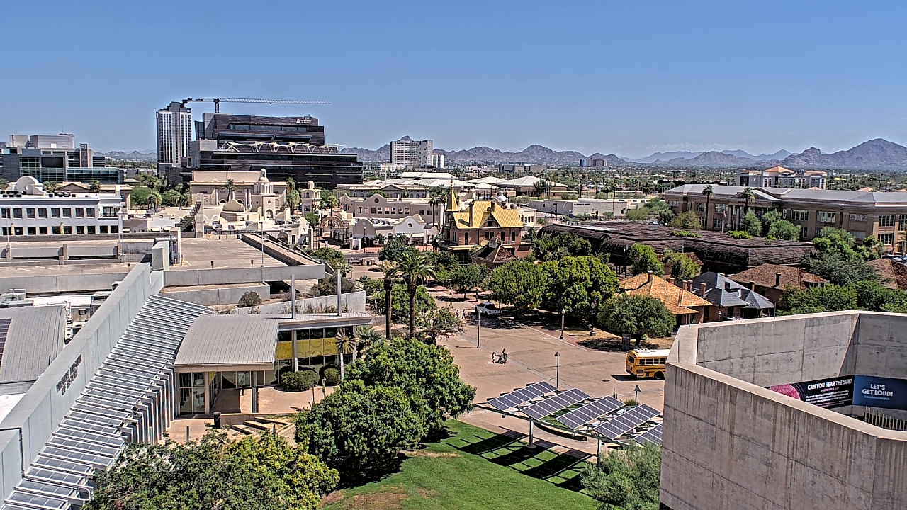 Thumbnail for current weather camera view from Arizona Science Center in Phoenix, Arizona