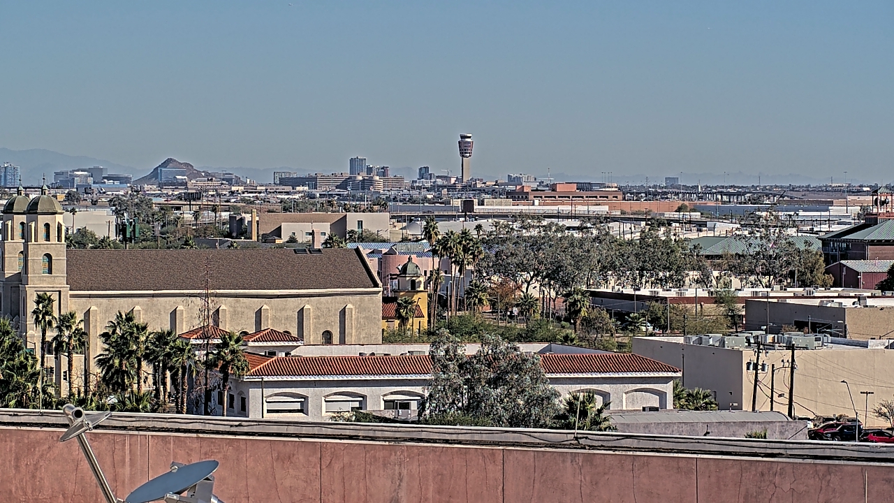 Thumbnail for current weather camera view from Arizona Science Center in Phoenix, Arizona