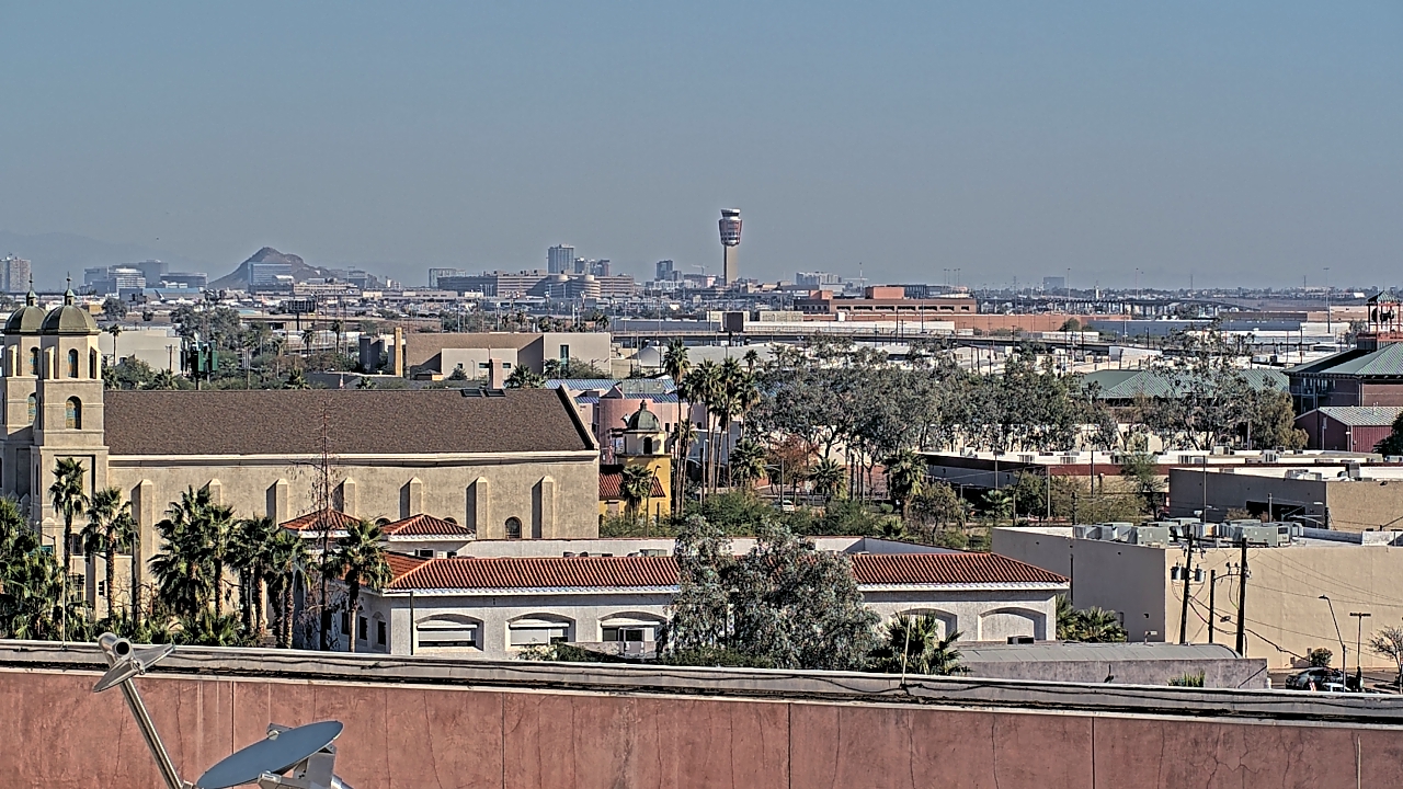 Thumbnail for current weather camera view from Arizona Science Center in Phoenix, Arizona