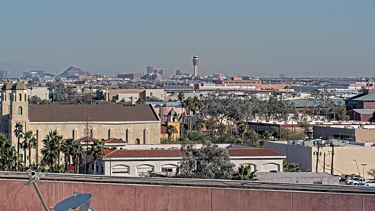 Thumbnail for current weather camera view from Arizona Science Center in Phoenix, Arizona