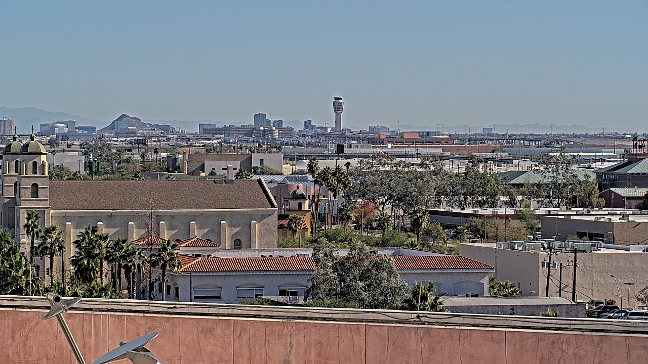 Thumbnail for current weather camera view from Arizona Science Center in Phoenix, Arizona