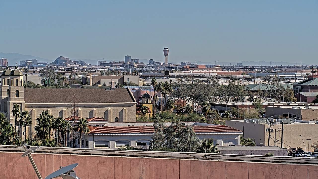 Thumbnail for current weather camera view from Arizona Science Center in Phoenix, Arizona