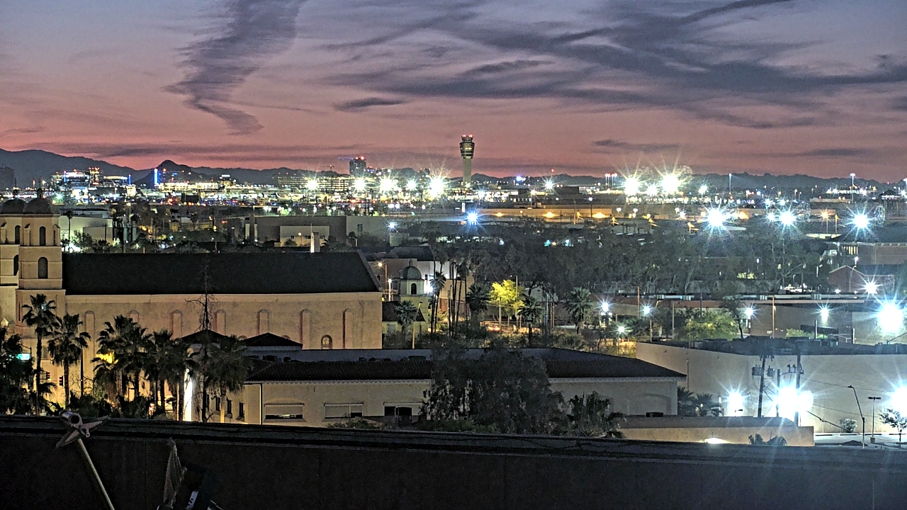 Thumbnail for current weather camera view from Arizona Science Center in Phoenix, Arizona