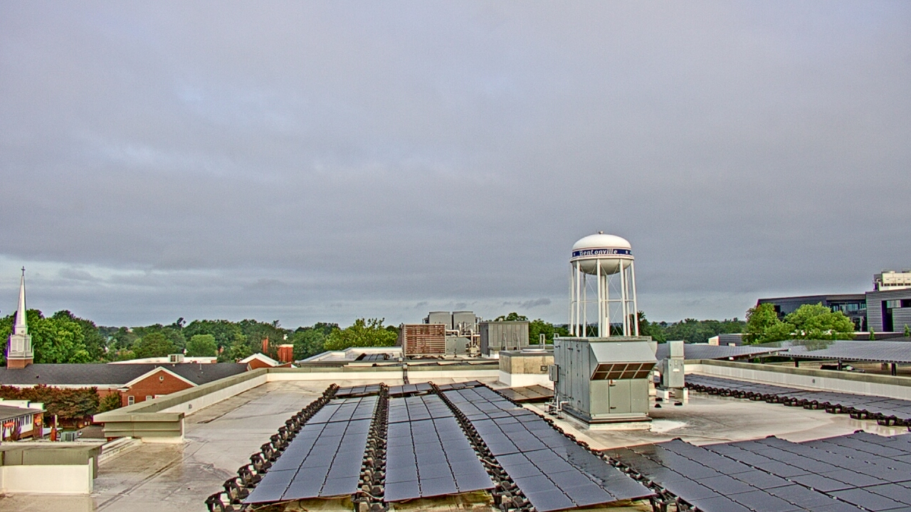Thumbnail for current weather camera view from Walton�s 5 & 10 in Bentonville, Arkansas