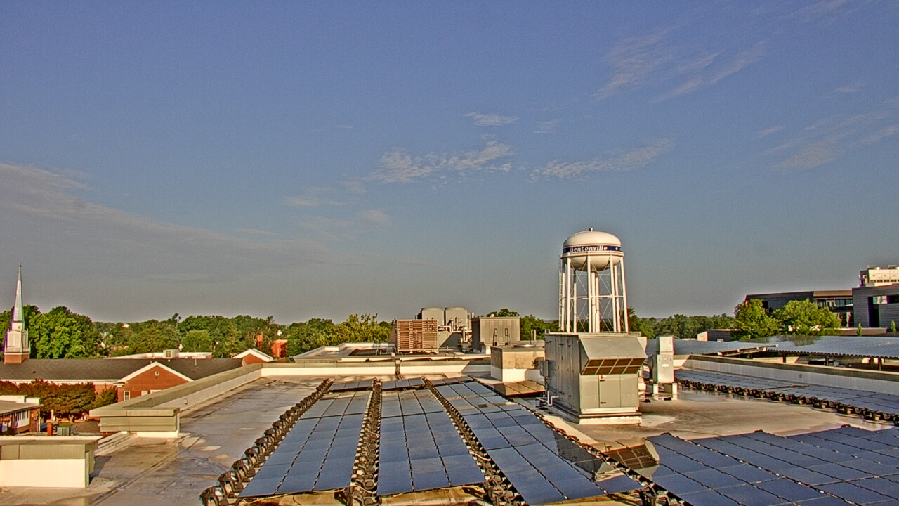 Thumbnail for current weather camera view from Walton�s 5 & 10 in Bentonville, Arkansas