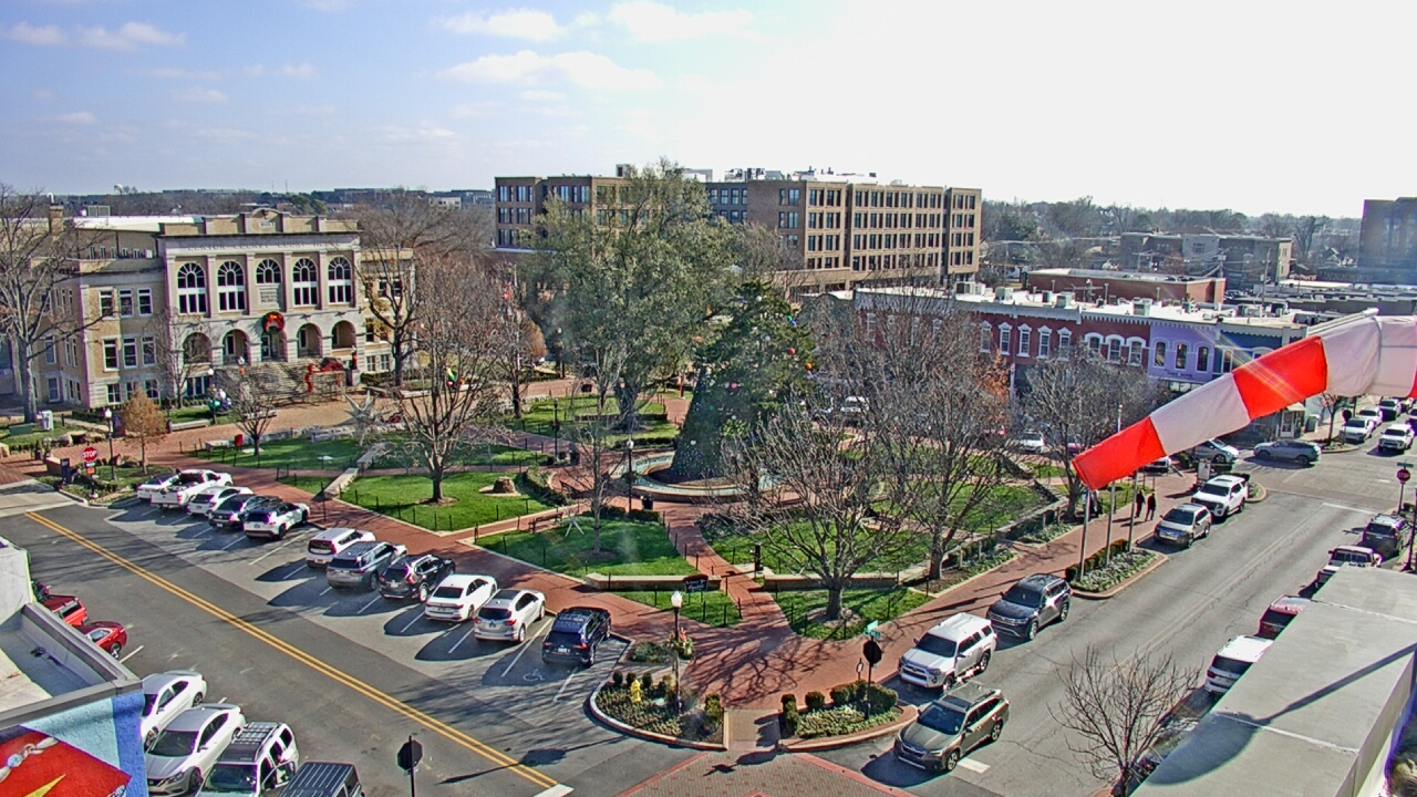 Thumbnail for current weather camera view from Walton�s 5 & 10 in Bentonville, Arkansas