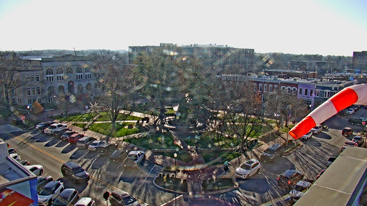 Thumbnail for current weather camera view from Walton�s 5 & 10 in Bentonville, Arkansas