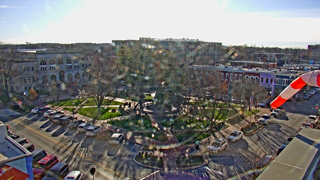 Thumbnail for current weather camera view from Walton�s 5 & 10 in Bentonville, Arkansas