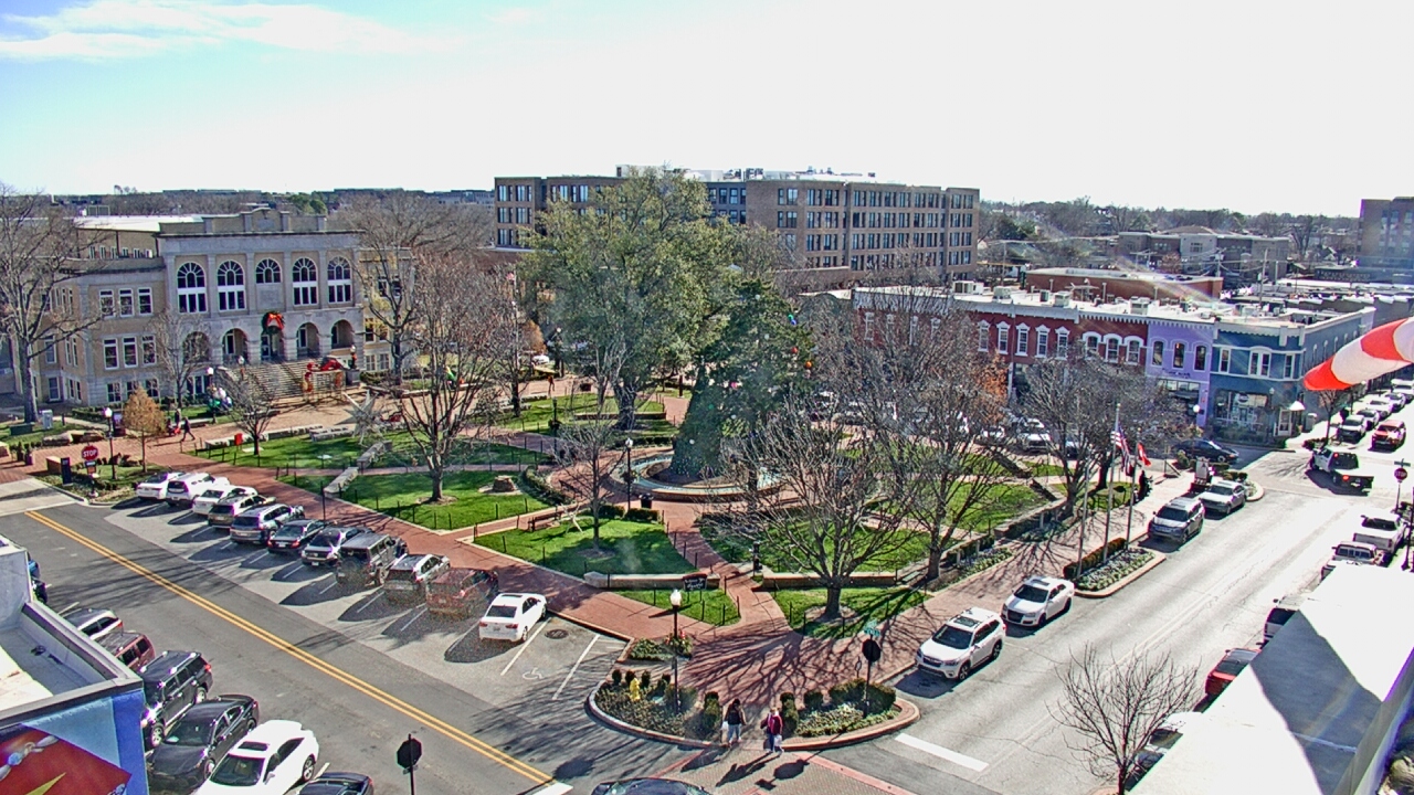 Thumbnail for current weather camera view from Walton�s 5 & 10 in Bentonville, Arkansas