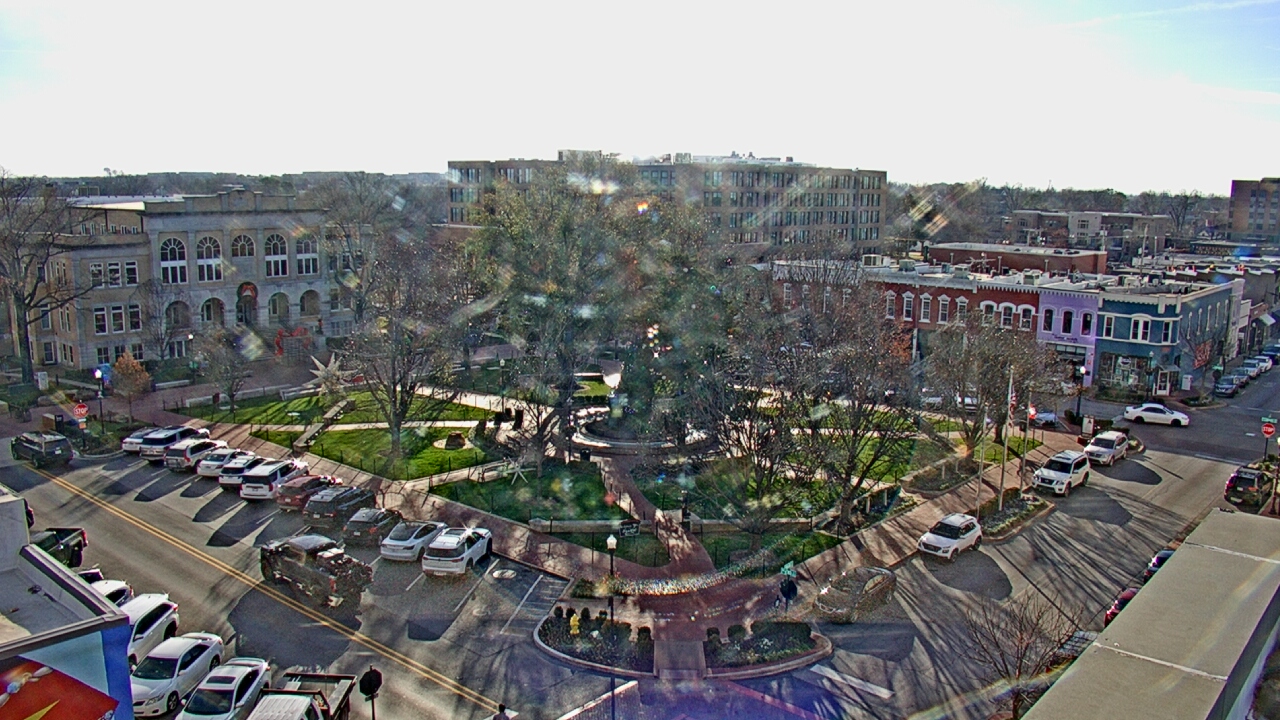 Thumbnail for current weather camera view from Walton�s 5 & 10 in Bentonville, Arkansas