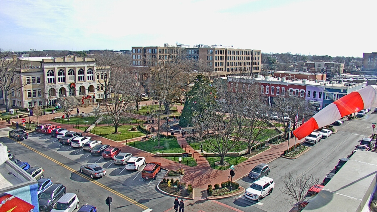 Thumbnail for current weather camera view from Walton�s 5 & 10 in Bentonville, Arkansas