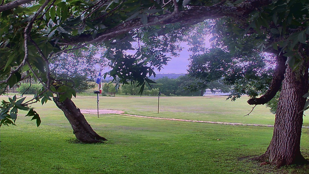 Thumbnail for current weather camera view from Camp Verde Ranch in Center Point, Texas
