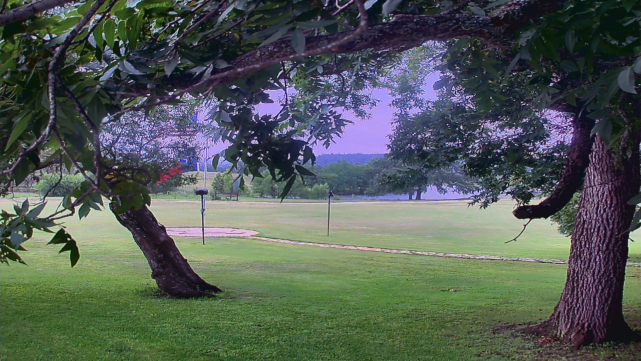 Thumbnail for current weather camera view from Camp Verde Ranch in Center Point, Texas