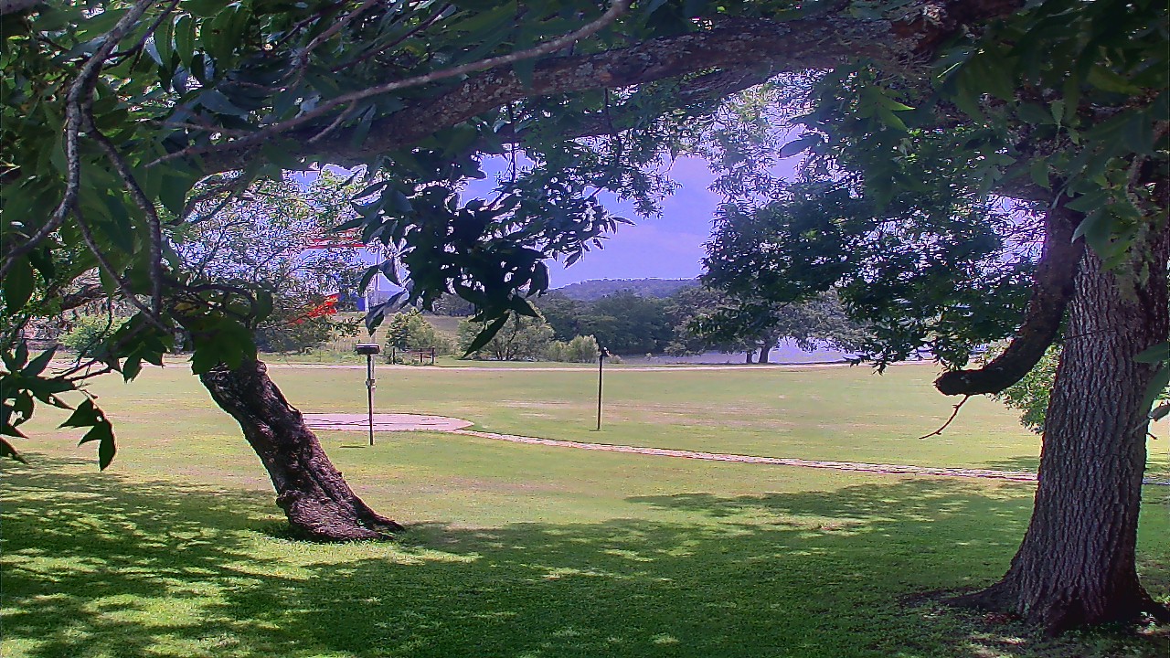 Thumbnail for current weather camera view from Camp Verde Ranch in Center Point, Texas