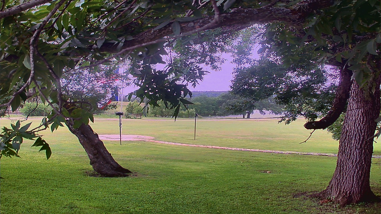 Thumbnail for current weather camera view from Camp Verde Ranch in Center Point, Texas