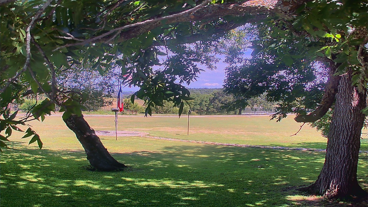 Thumbnail for current weather camera view from Camp Verde Ranch in Center Point, Texas