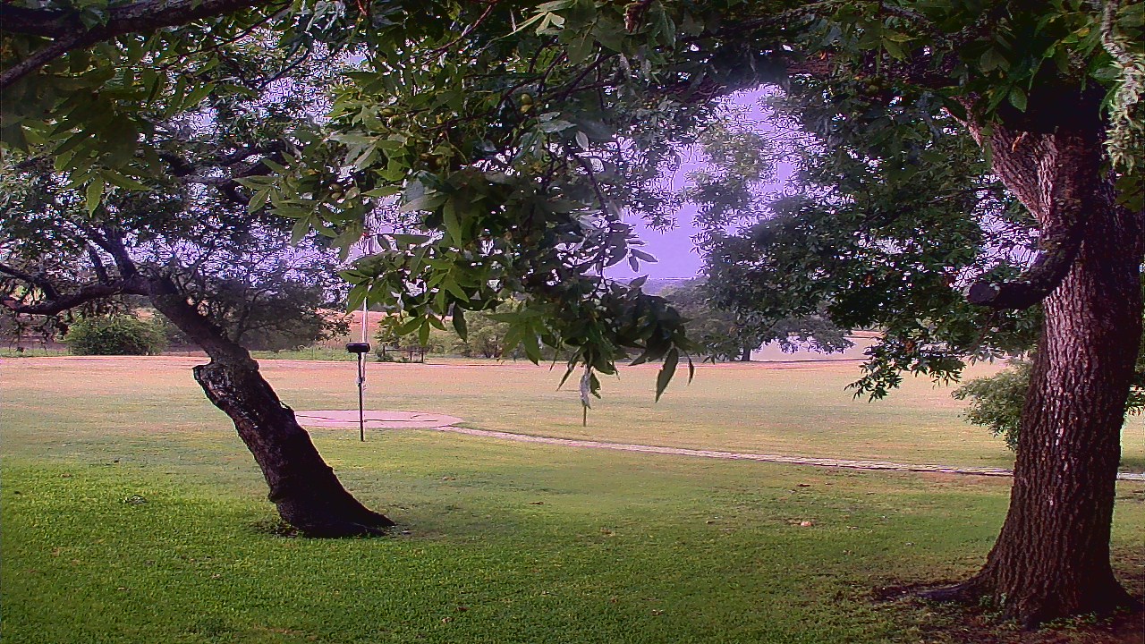 Thumbnail for current weather camera view from Camp Verde Ranch in Center Point, Texas