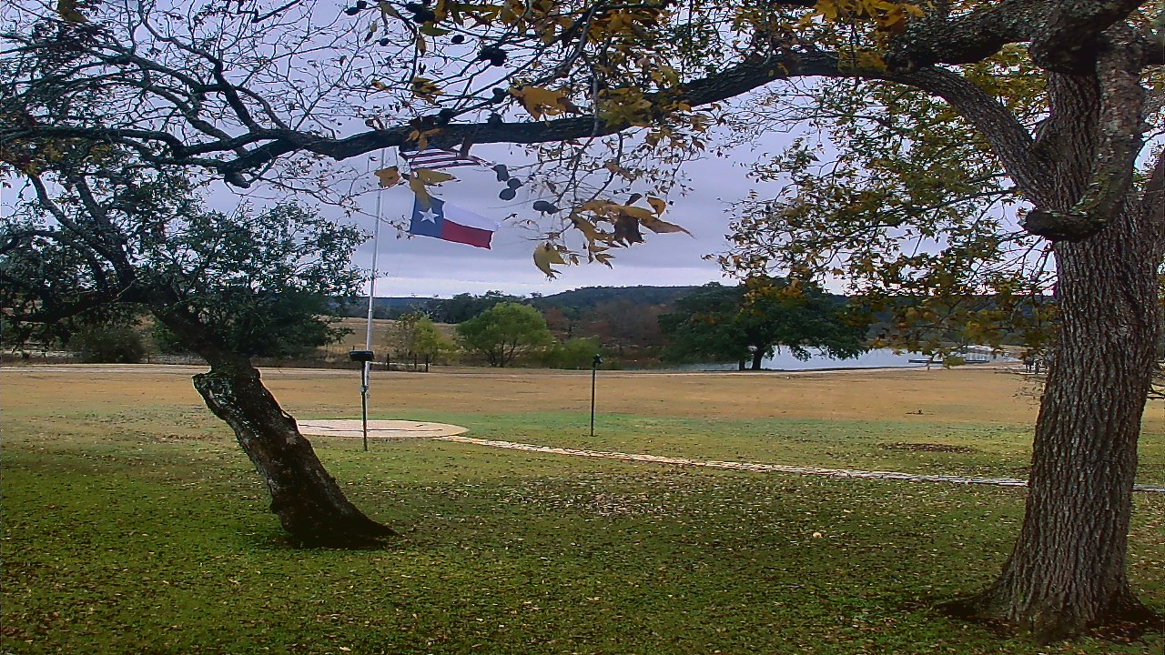 Thumbnail for current weather camera view from Camp Verde Ranch in Center Point, Texas