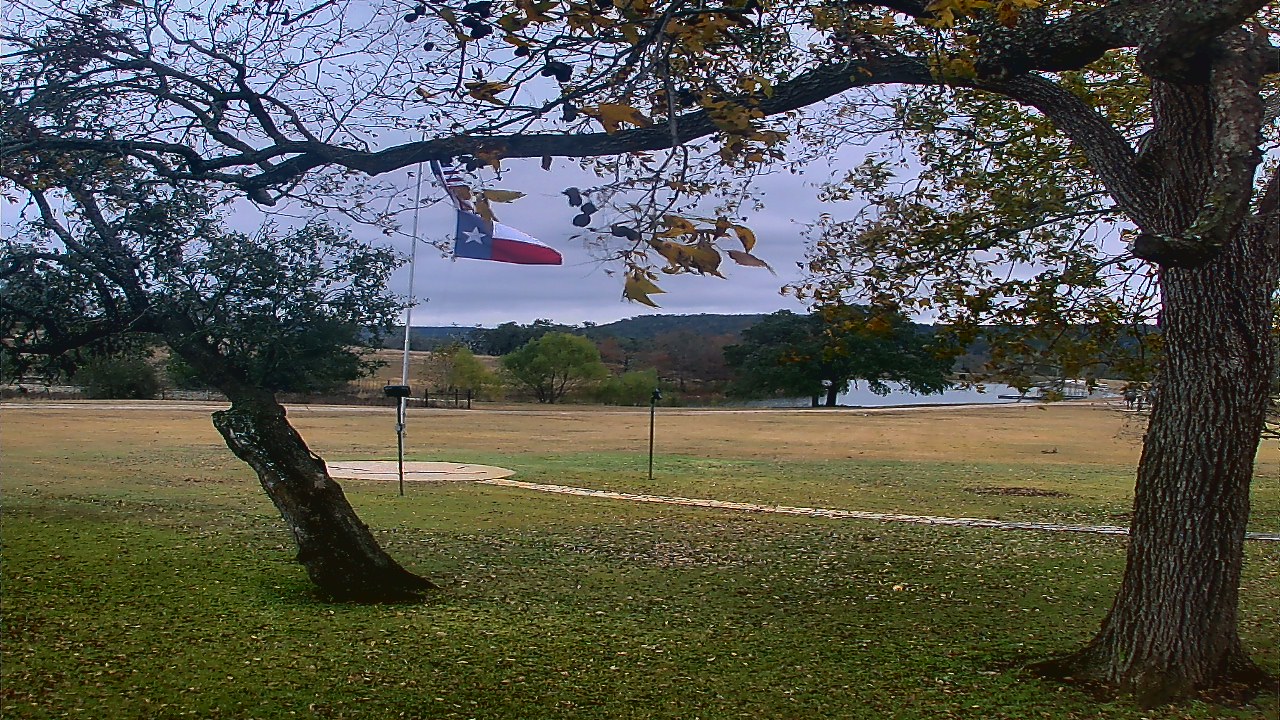 Thumbnail for current weather camera view from Camp Verde Ranch in Center Point, Texas