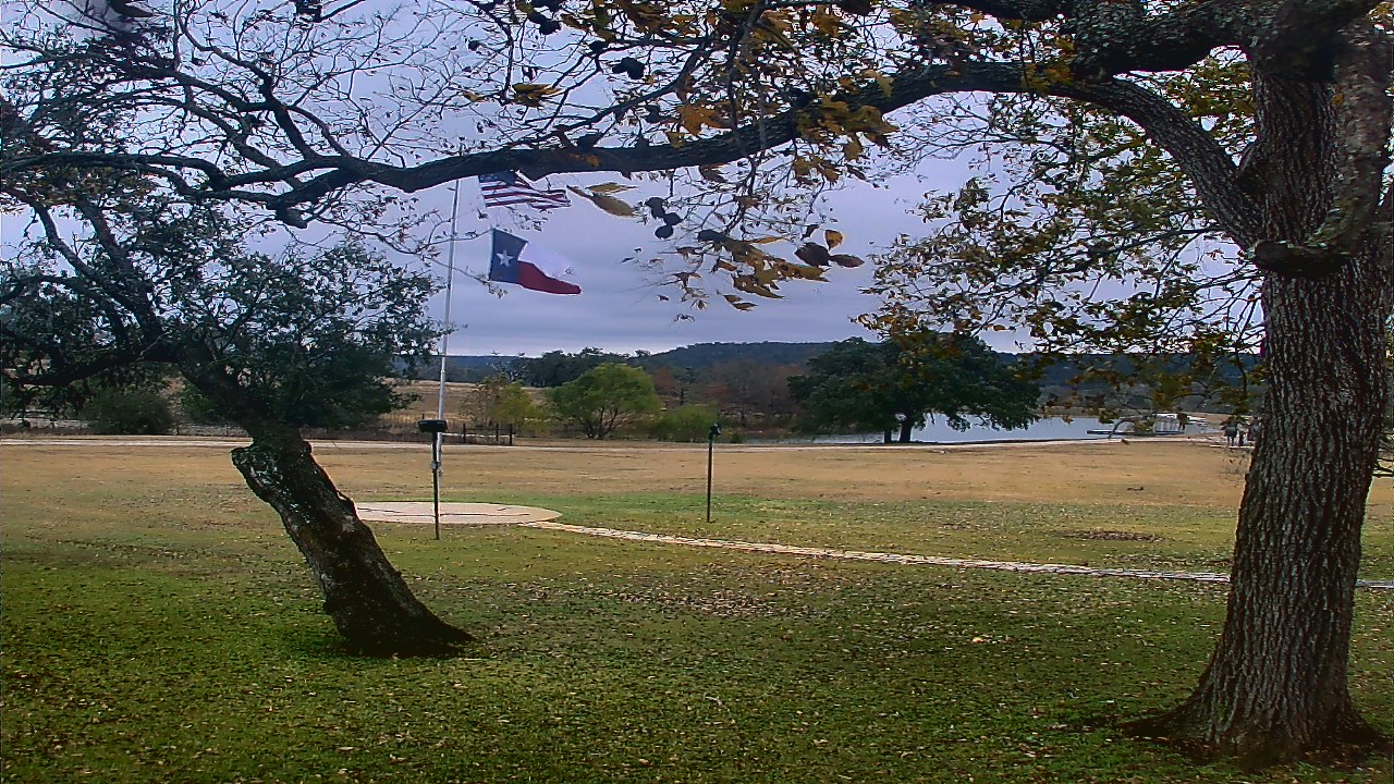 Thumbnail for current weather camera view from Camp Verde Ranch in Center Point, Texas