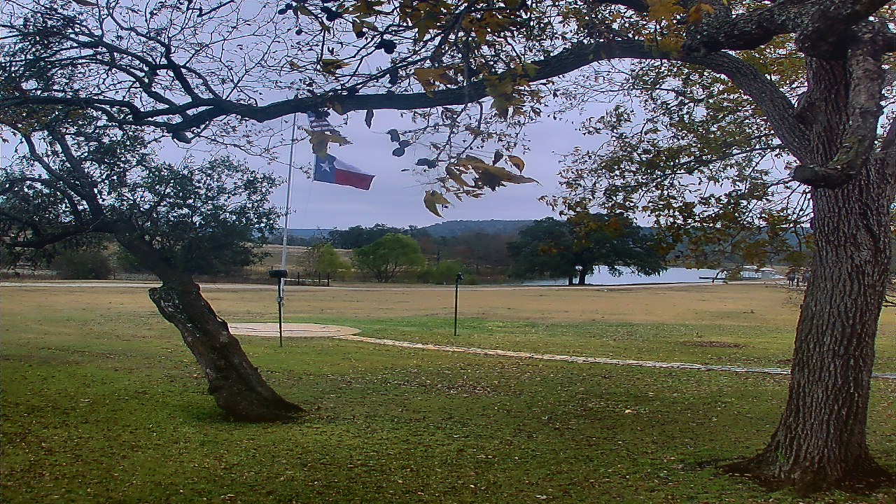 Thumbnail for current weather camera view from Camp Verde Ranch in Center Point, Texas