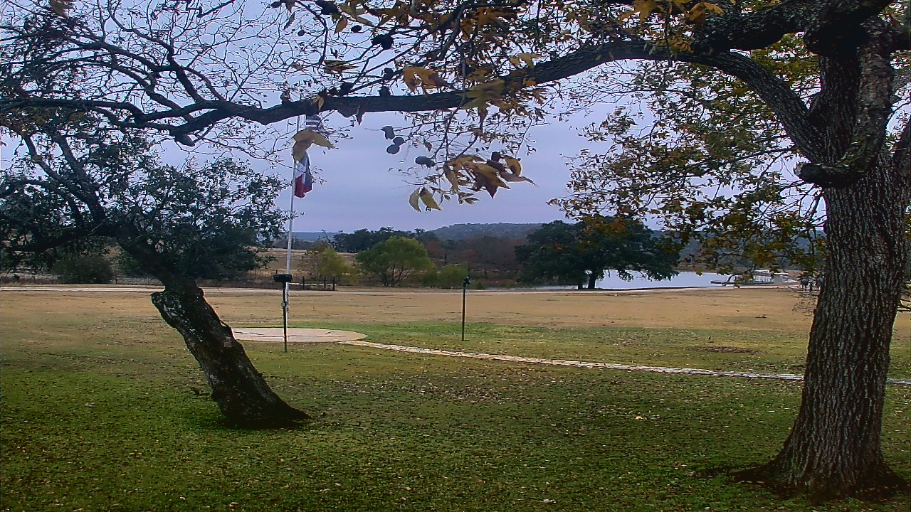 Thumbnail for current weather camera view from Camp Verde Ranch in Center Point, Texas