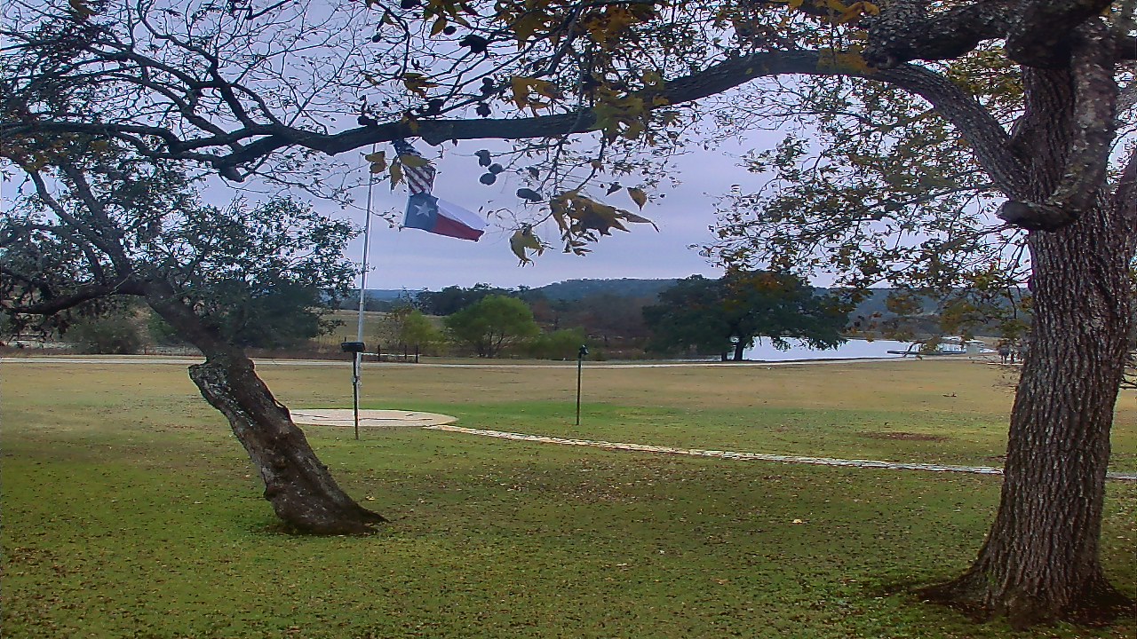 Thumbnail for current weather camera view from Camp Verde Ranch in Center Point, Texas