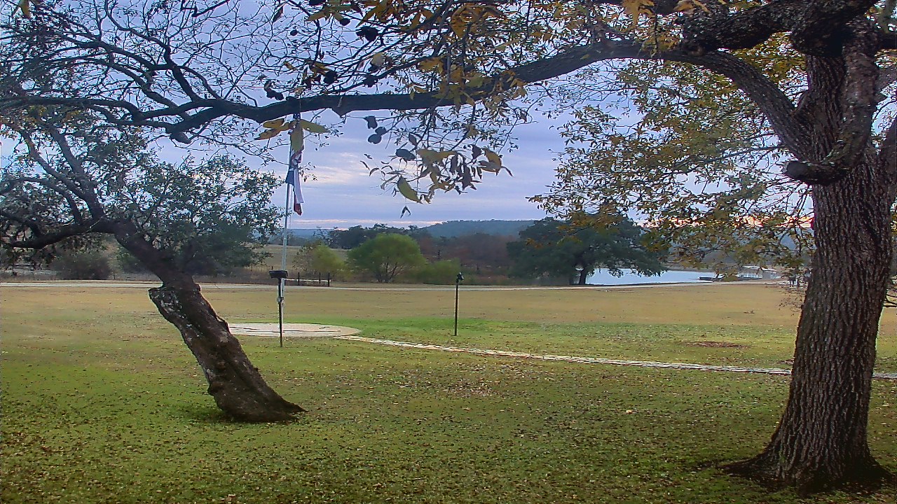 Thumbnail for current weather camera view from Camp Verde Ranch in Center Point, Texas