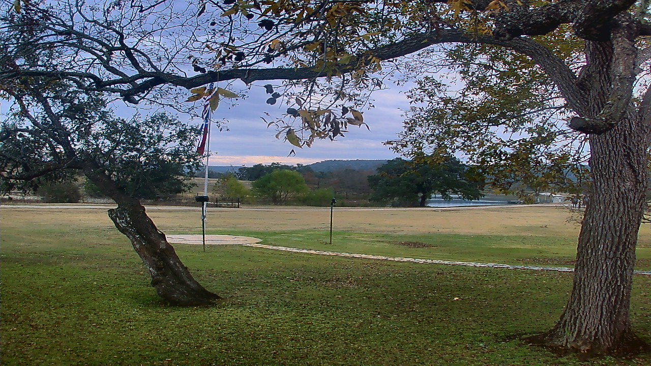 Thumbnail for current weather camera view from Camp Verde Ranch in Center Point, Texas