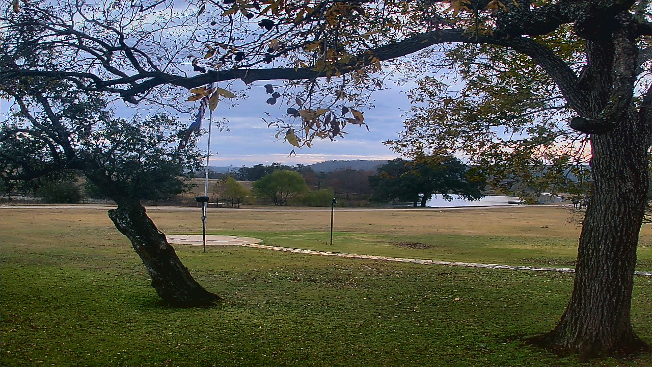 Thumbnail for current weather camera view from Camp Verde Ranch in Center Point, Texas