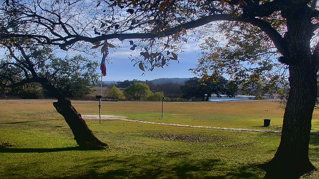 Thumbnail for current weather camera view from Camp Verde Ranch in Center Point, Texas
