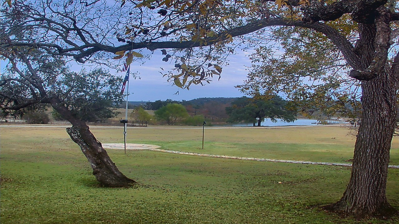Thumbnail for current weather camera view from Camp Verde Ranch in Center Point, Texas