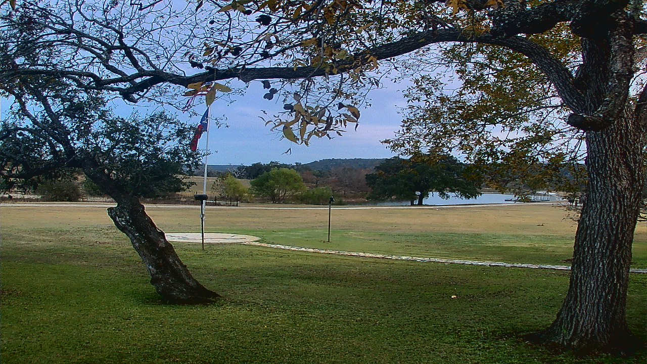 Thumbnail for current weather camera view from Camp Verde Ranch in Center Point, Texas