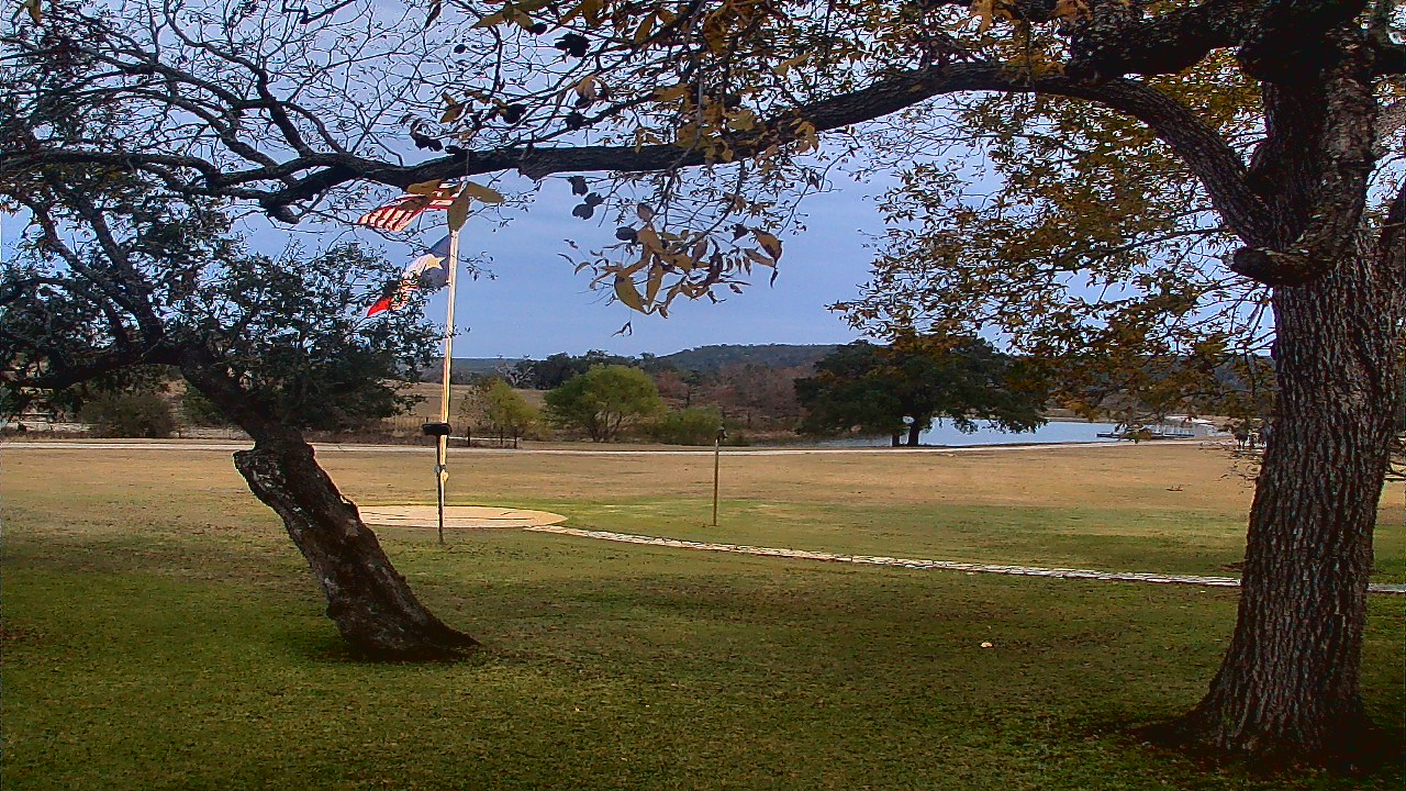 Thumbnail for current weather camera view from Camp Verde Ranch in Center Point, Texas