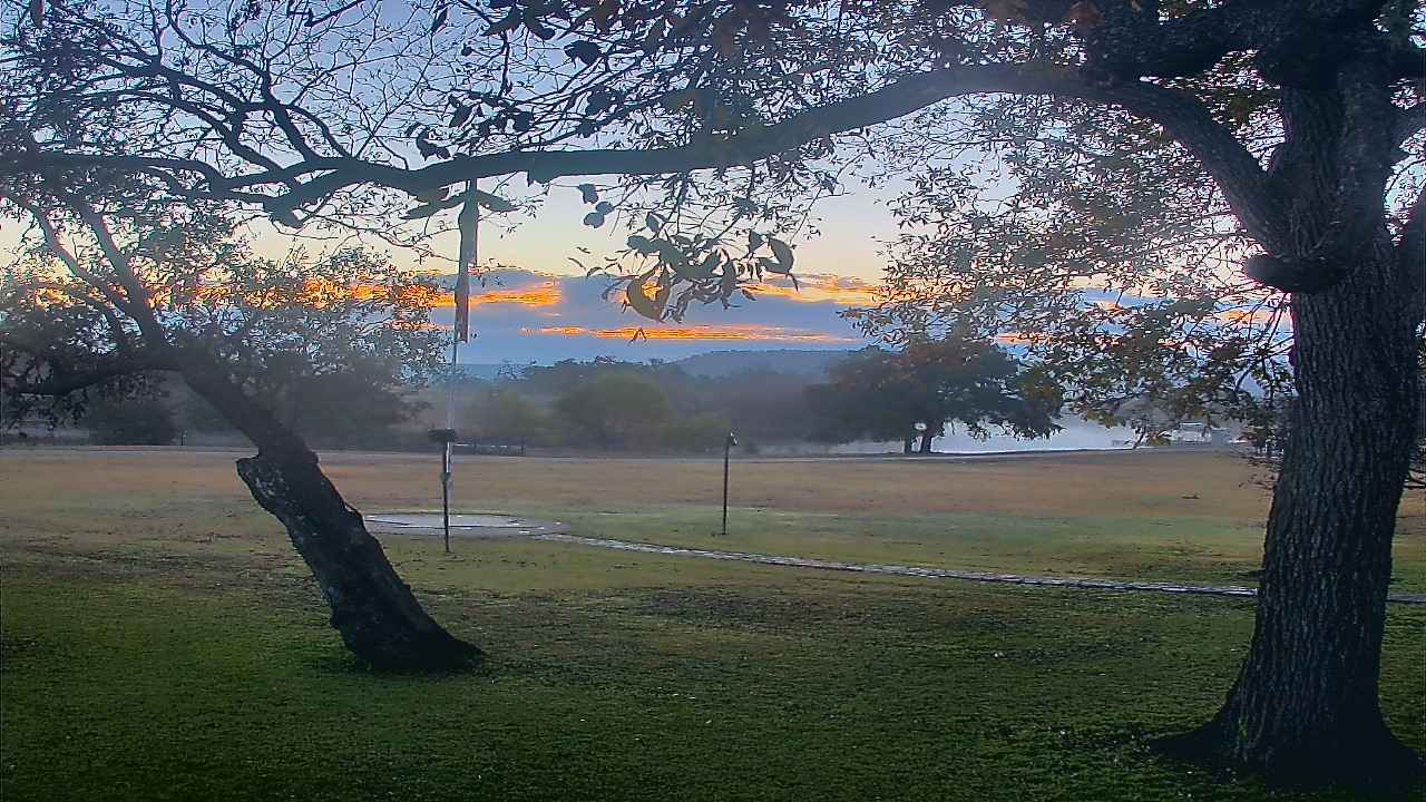 Thumbnail for current weather camera view from Camp Verde Ranch in Center Point, Texas