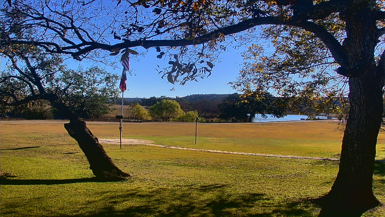 Thumbnail for current weather camera view from Camp Verde Ranch in Center Point, Texas