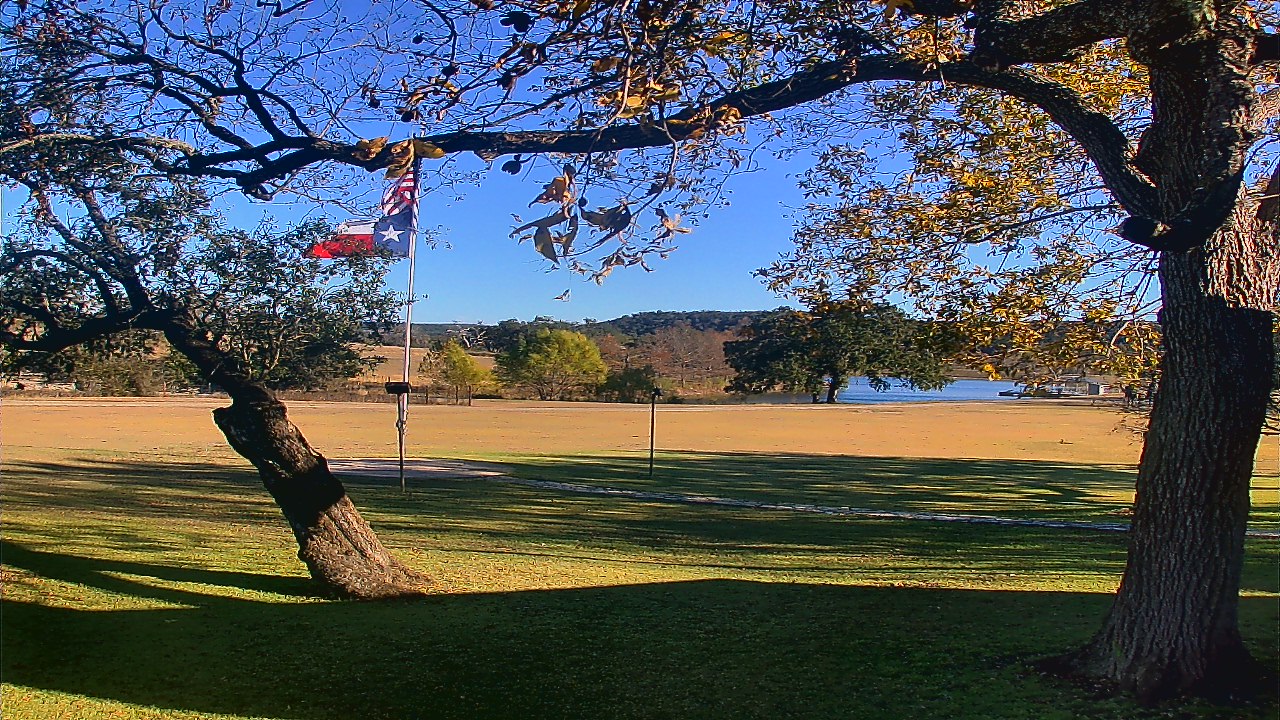 Thumbnail for current weather camera view from Camp Verde Ranch in Center Point, Texas