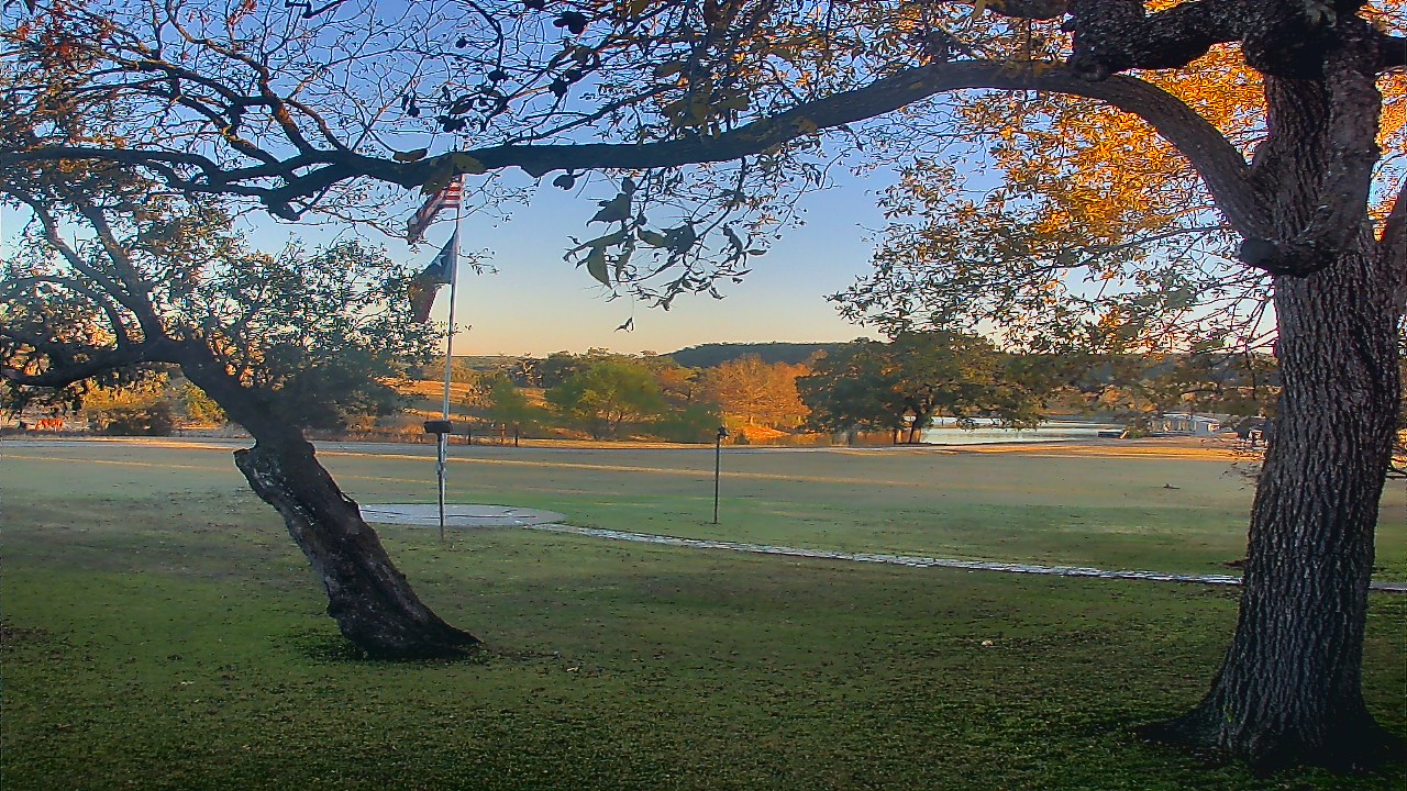 Thumbnail for current weather camera view from Camp Verde Ranch in Center Point, Texas