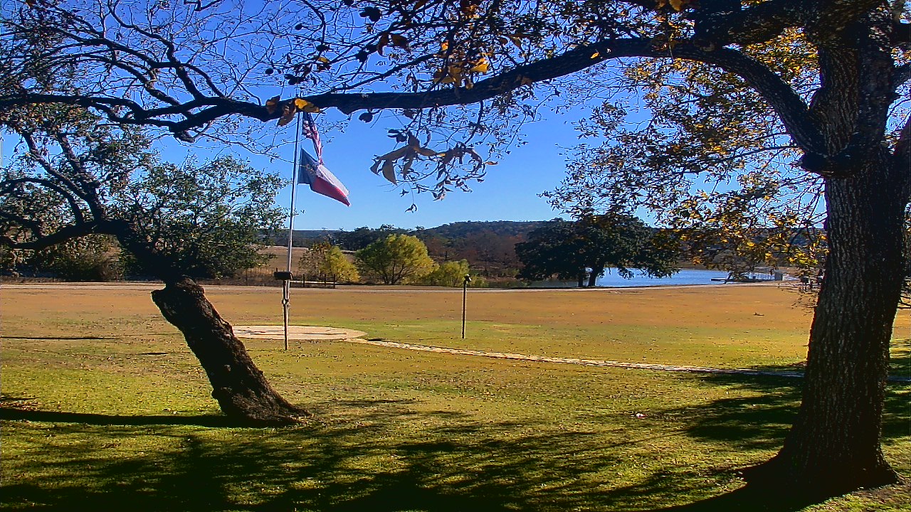 Thumbnail for current weather camera view from Camp Verde Ranch in Center Point, Texas