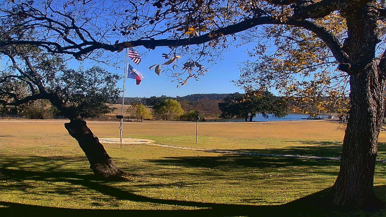 Thumbnail for current weather camera view from Camp Verde Ranch in Center Point, Texas