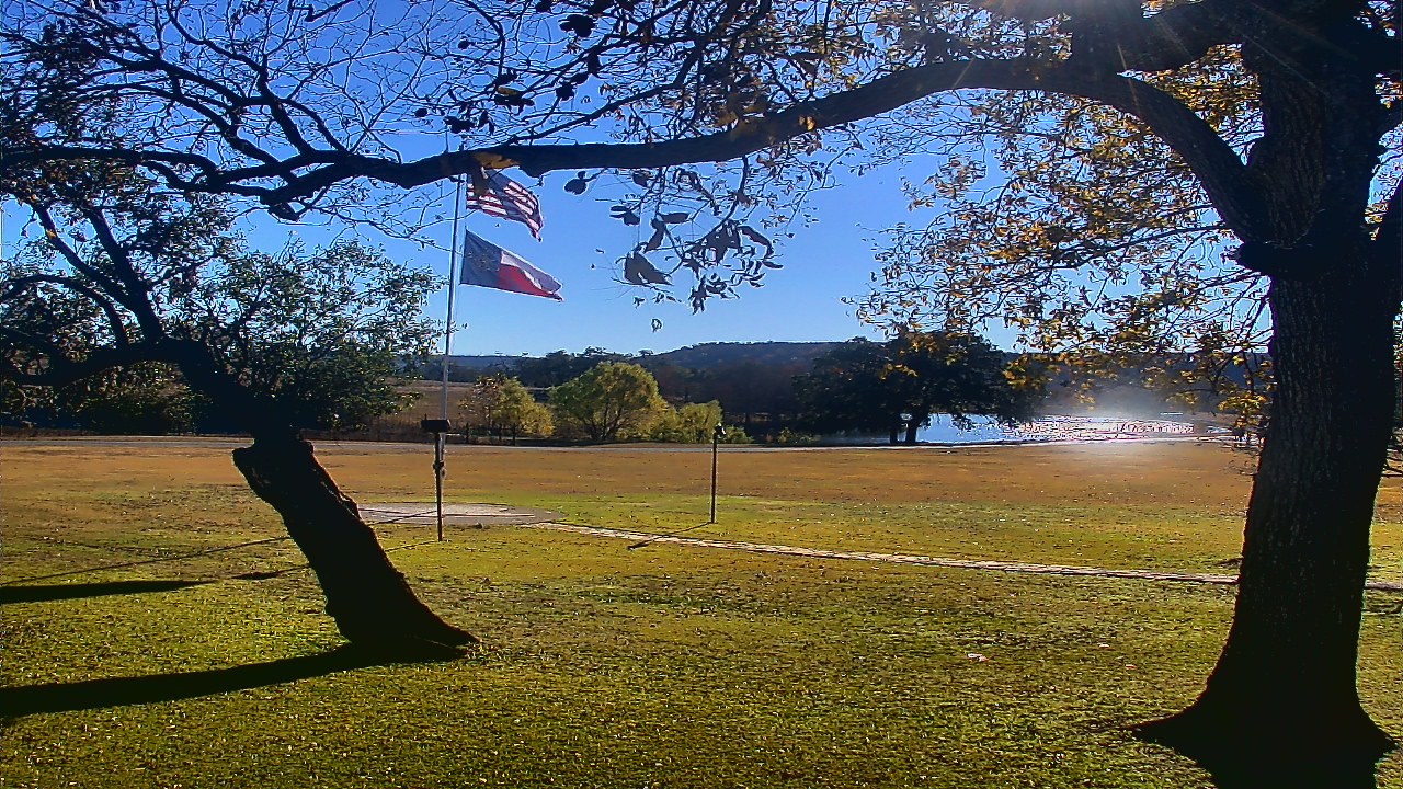 Thumbnail for current weather camera view from Camp Verde Ranch in Center Point, Texas