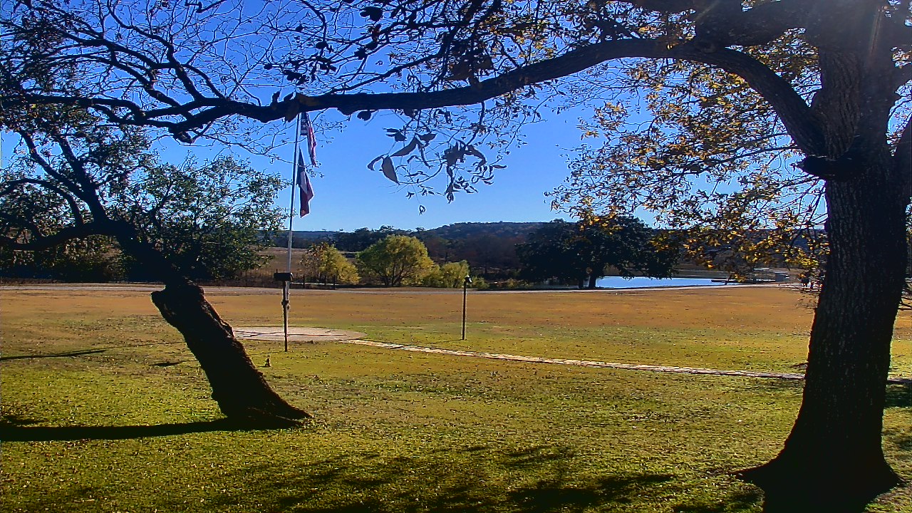 Thumbnail for current weather camera view from Camp Verde Ranch in Center Point, Texas