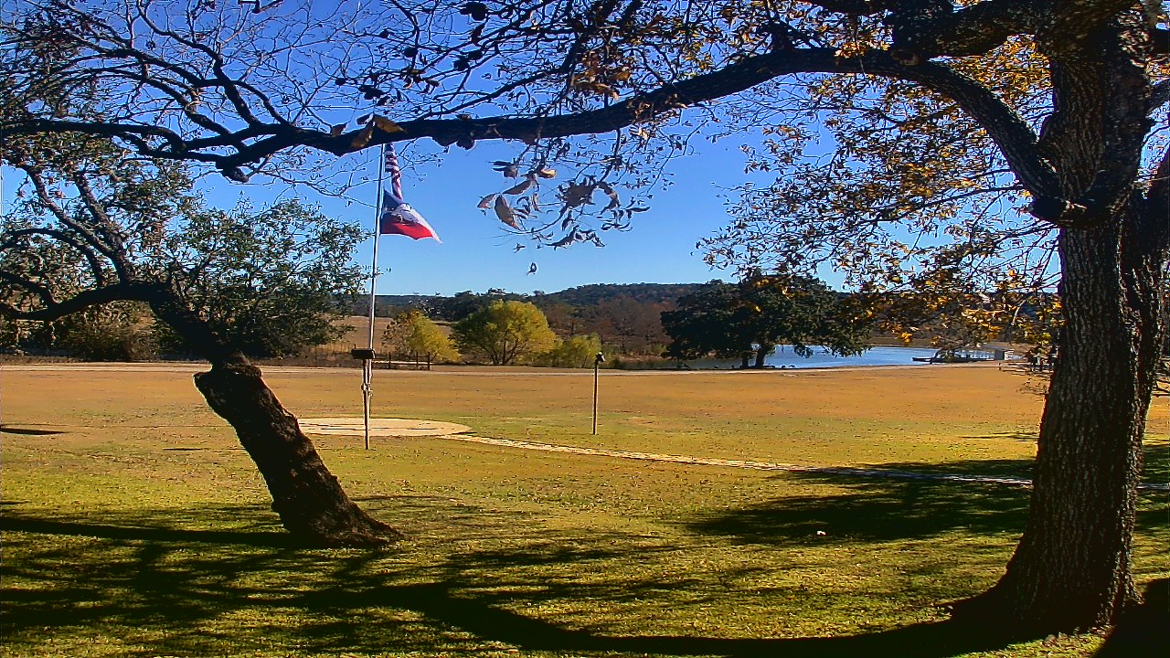 Thumbnail for current weather camera view from Camp Verde Ranch in Center Point, Texas