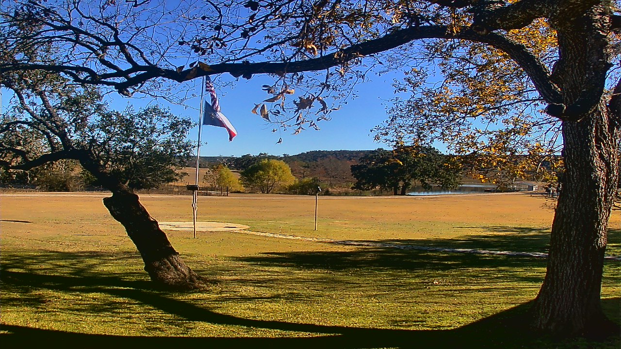 Thumbnail for current weather camera view from Camp Verde Ranch in Center Point, Texas