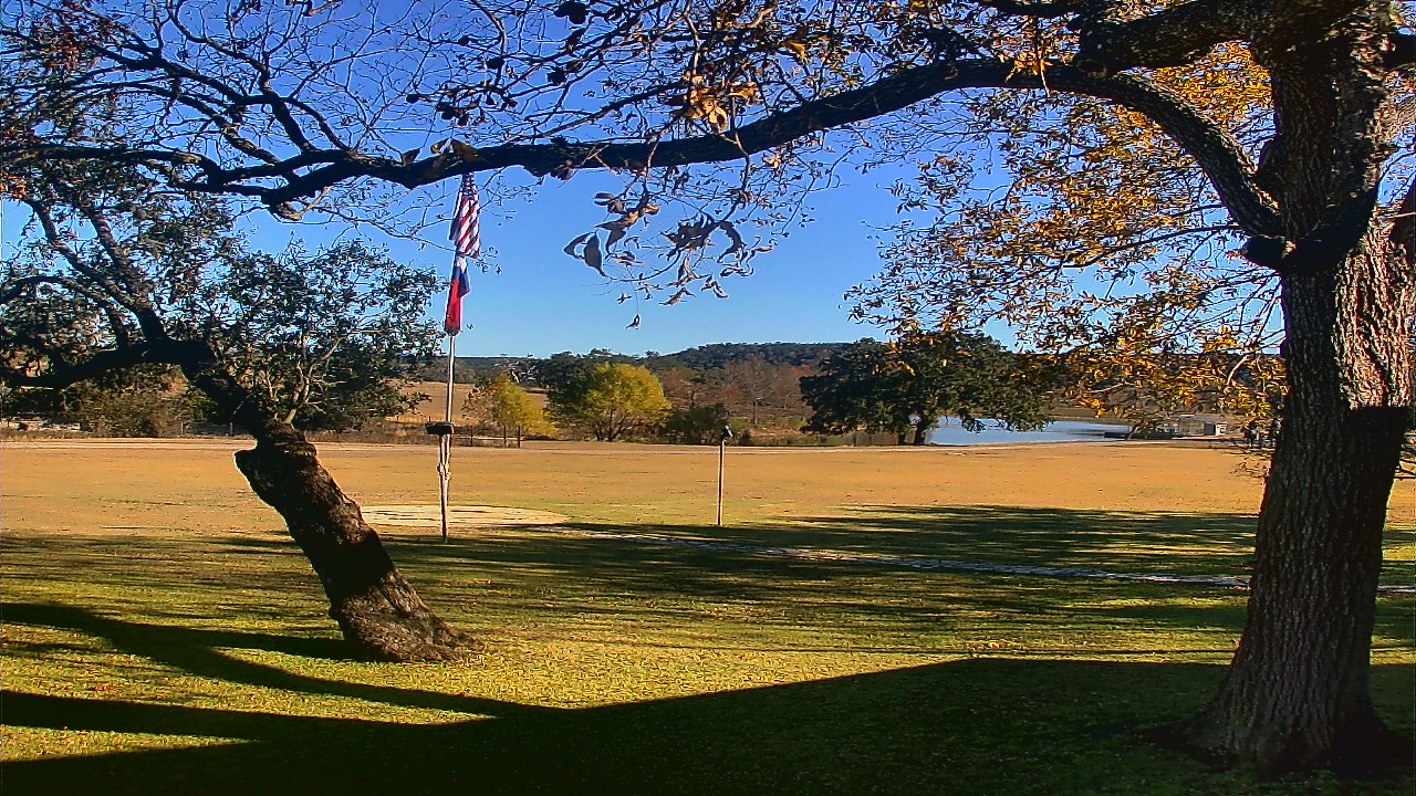 Thumbnail for current weather camera view from Camp Verde Ranch in Center Point, Texas