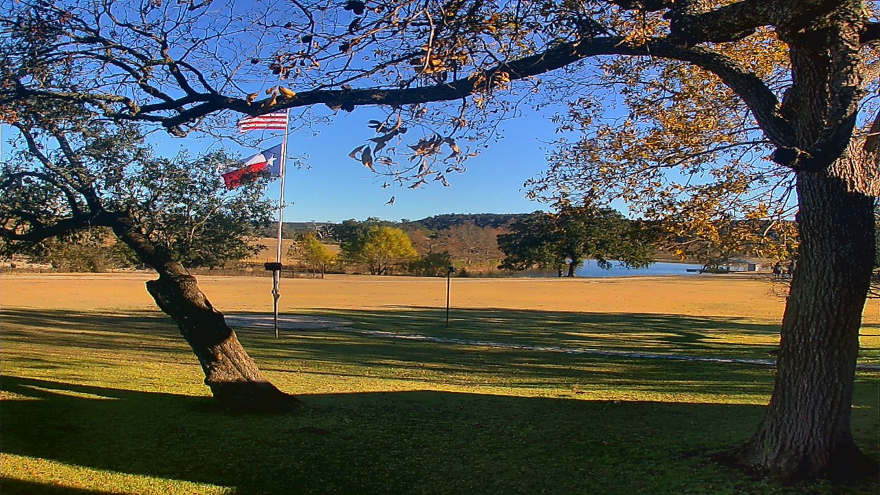 Thumbnail for current weather camera view from Camp Verde Ranch in Center Point, Texas
