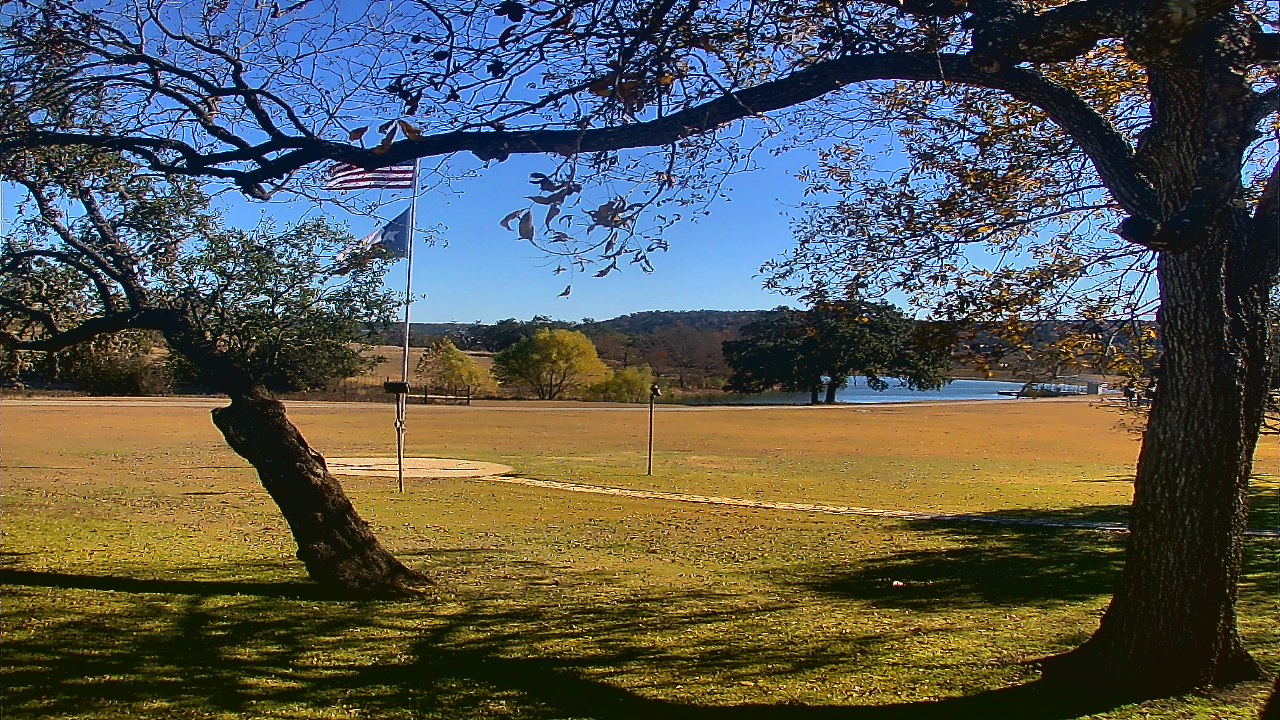 Thumbnail for current weather camera view from Camp Verde Ranch in Center Point, Texas