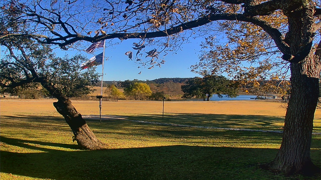 Thumbnail for current weather camera view from Camp Verde Ranch in Center Point, Texas